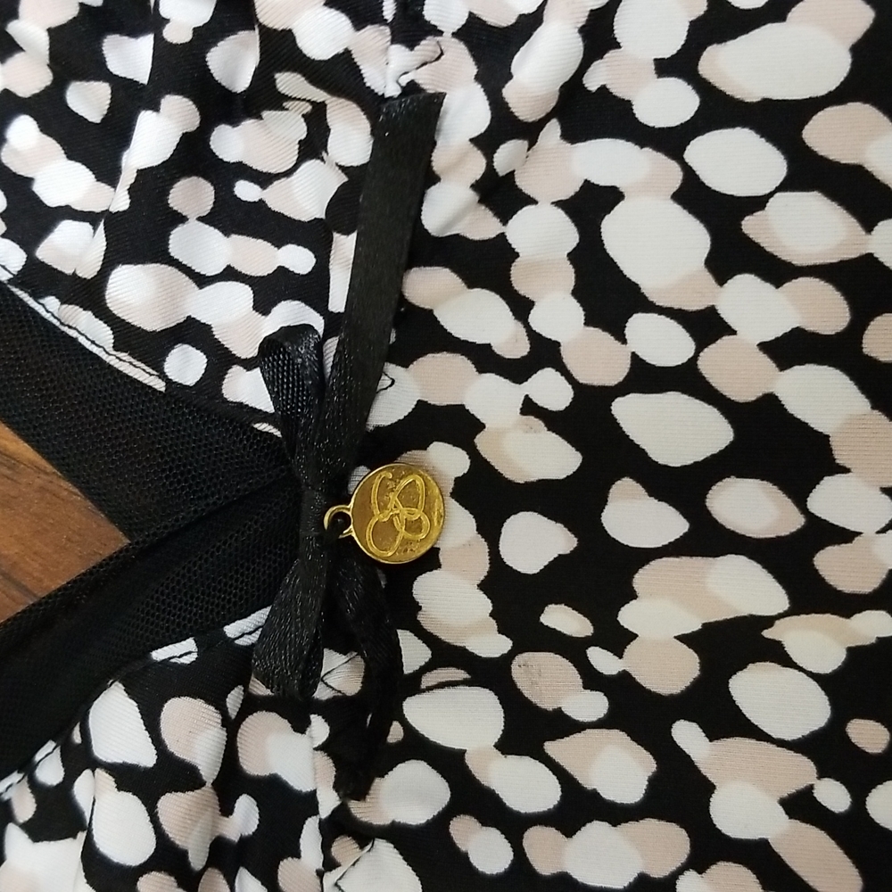 New Jessica Simpson Animal Print Babydoll Sexy Nighty Slip Size Large - Picture 3 of 11